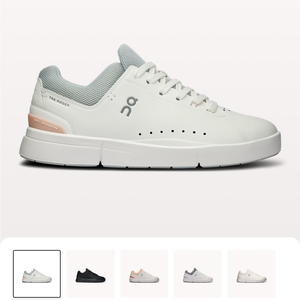 ON the Roger. Roger Federer collection. Court shoes. Pickle Ball!!